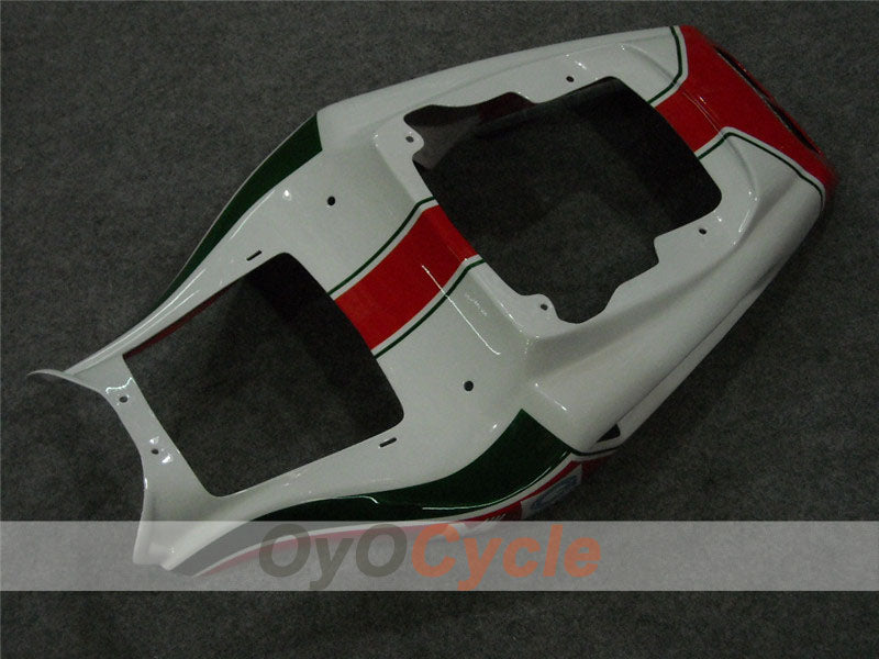 Einspritz-Verkleidungssatz für Ducati 998, Baujahr 02-04 - Rot, Weiß - INFO STRADA #OYO87902295