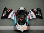Einspritzverkleidungssatz für Ducati 996, Baujahre 99-02 - Weiß, Schwarz - Sterilgarda #OYO87902233