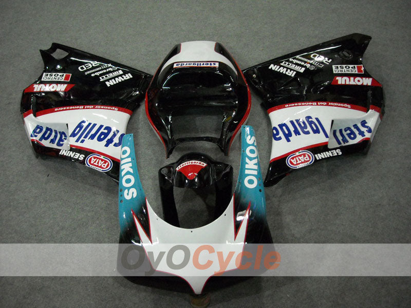Einspritzverkleidungssatz für Ducati 996, Baujahre 99-02 - Weiß, Schwarz - Sterilgarda #OYO87902233 Zweitbild