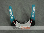 Einspritzverkleidungssatz für Ducati 996, Baujahre 99-02 - Weiß, Schwarz - Sterilgarda #OYO87902233