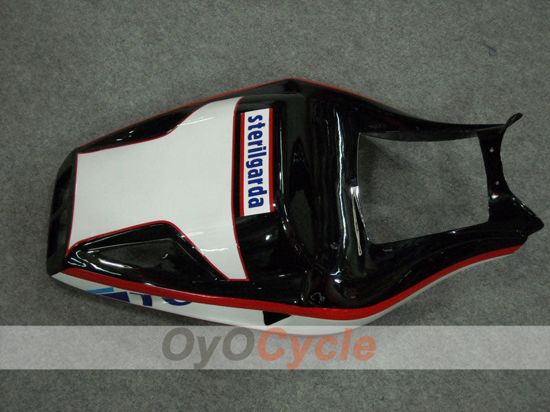 Einspritz-Verkleidungskit für Ducati 748 von 94-02 - Weiß, Schwarz - Sterilgarda #OYO87902077