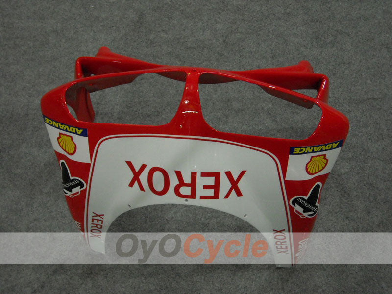 Einspritzverkleidungssatz für Ducati 996, Baujahre 99-02 - Rot, Weiß - Xerox #OYO87902236