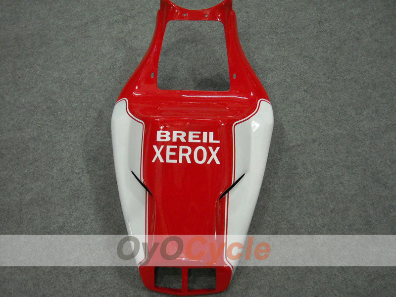 Einspritzverkleidungssatz für Ducati 996, Baujahre 99-02 - Rot, Weiß - Xerox #OYO87902236