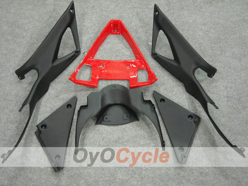 Einspritz-Verkleidungssatz für Ducati 848, 08-13 - Rot, Schwarz - Alice #OYO87902174