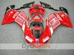 Einspritz-Verkleidungssatz für Ducati 848, 08-13 - Rot, Schwarz - Alice #OYO87902174
