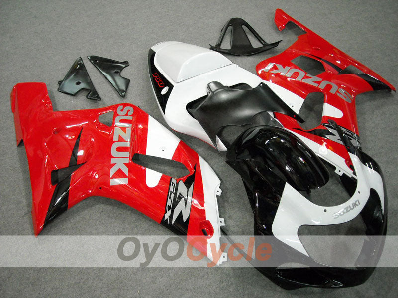 Einspritz-Verkleidungssatz für GSX R750 00-03 - Rot, Schwarz - Werksdesign #OYO87901074 Hauptbild
