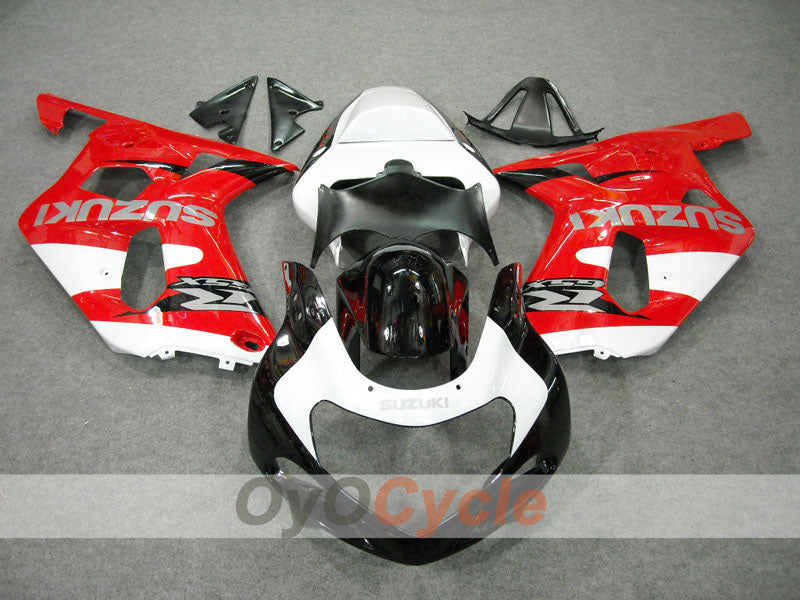 Einspritz-Verkleidungssatz für GSX R750 00-03 - Rot, Schwarz - Werksdesign #OYO87901074 Zweitbild