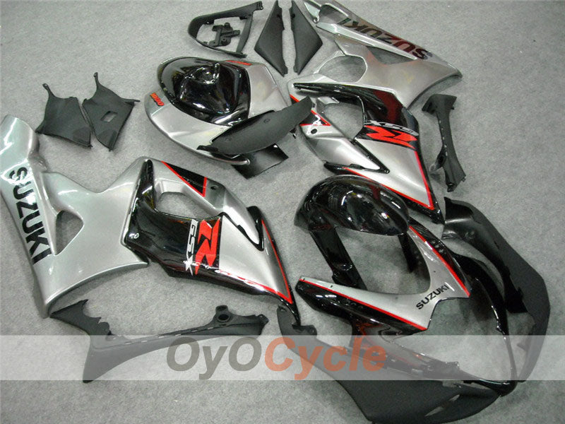 Einspritzverkleidungssatz für GSX R1000 05-06 - Schwarz, Silber - Werksstil #OYO87901994 Zweitbild