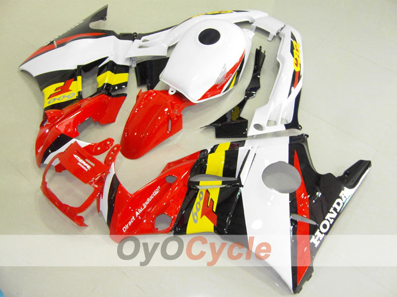 Verkleidungssatz für 91-94 Honda CBR600 F2 - Rot, Weiß - Werksdesign #OYO87903074 Hauptbild