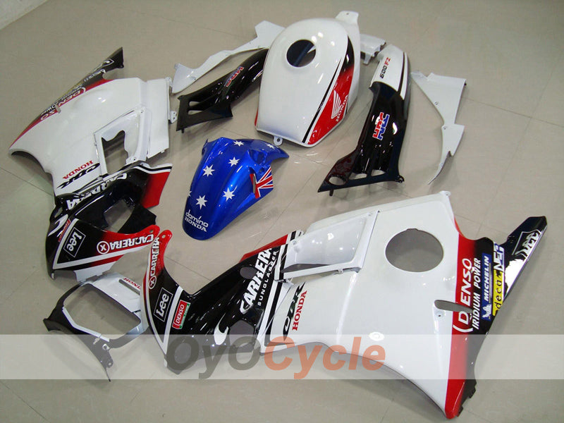 Verkleidungssatz für 91-94 Honda CBR600 F2 - Weiß, Schwarz - Lee #OYO87903065 Hauptbild