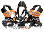 Verkleidungssatz für Einspritzmodelle 99-00 CBR600F4 - Schwarz - Castrol #OYO87900113