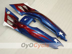 Verkleidungssatz für 91-94 Honda CBR600 F2 - Rot, Blau - Werksdesign #OYO87903072