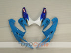 Einspritz-Verkleidungssatz für GSX R600 06-07 - Blau, Schwarz - Corona, MOTUL #OYO87901427