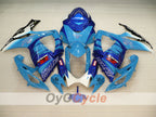 Einspritz-Verkleidungssatz für GSX R600 06-07 - Blau, Schwarz - Corona, MOTUL #OYO87901427