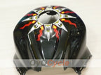 Einspritz-Verkleidungskit für CBR600RR 09-12 - Orange, Schwarz - Rossi #OYO87900461