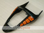 Einspritz-Verkleidungskit für CBR600RR 09-12 - Orange, Schwarz - Rossi #OYO87900461