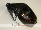 Verkleidungssatz für Einspritzermodelle der CBR600F3 97-98 - Weiß, Schwarz - Werksdesign #OYO87900058