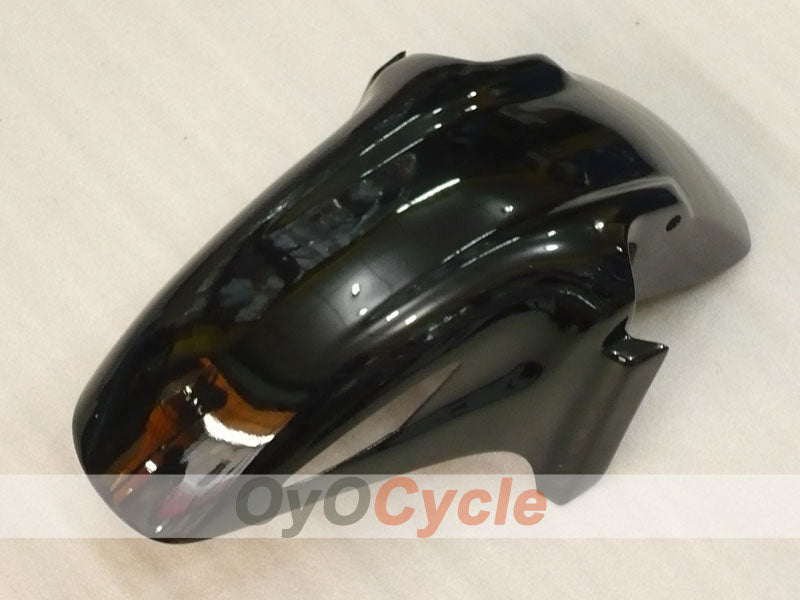 Verkleidungssatz für Einspritzermodelle der CBR600F3 97-98 - Weiß, Schwarz - Werksdesign #OYO87900058