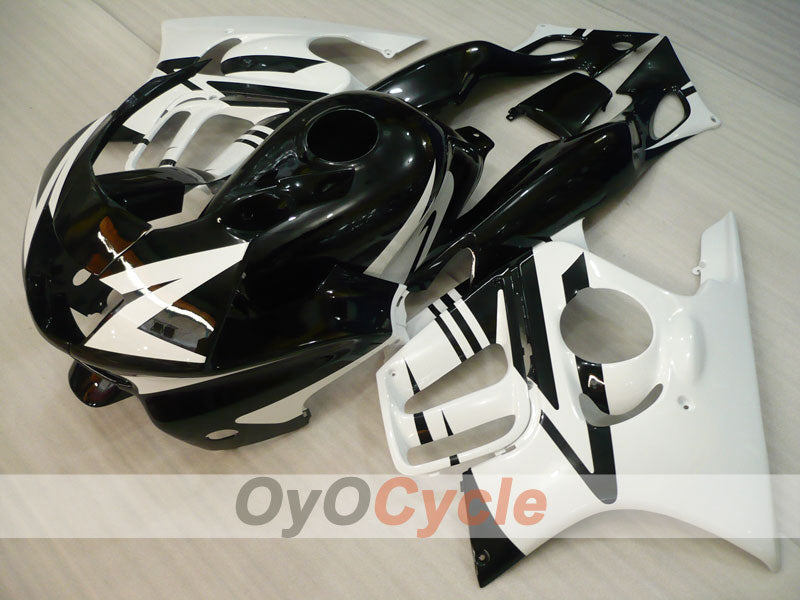 Einspritzverkleidungssatz für CBR600F3, 95-96 - Weiß, Schwarz - Werksausführung #OYO87900010 Hauptbild
