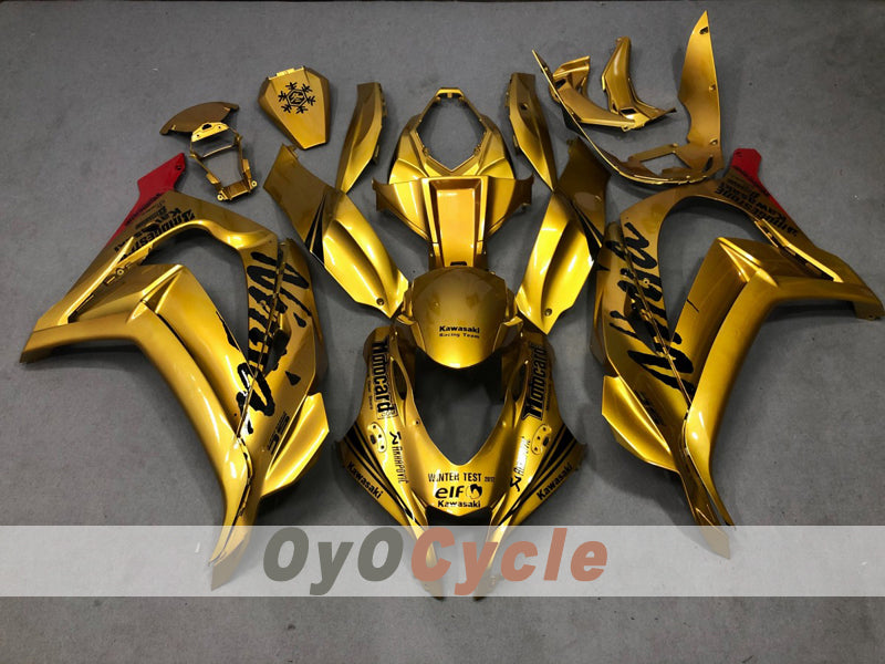 Einspritzverkleidungssatz für 16-20 NINJA ZX-10R - Schwarz, Gold - Andere #OYO87914612 Zweitbild