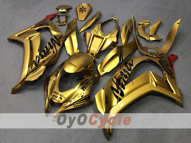 Einspritzverkleidungssatz für 16-20 NINJA ZX-10R - Schwarz, Gold - Andere #OYO87914612