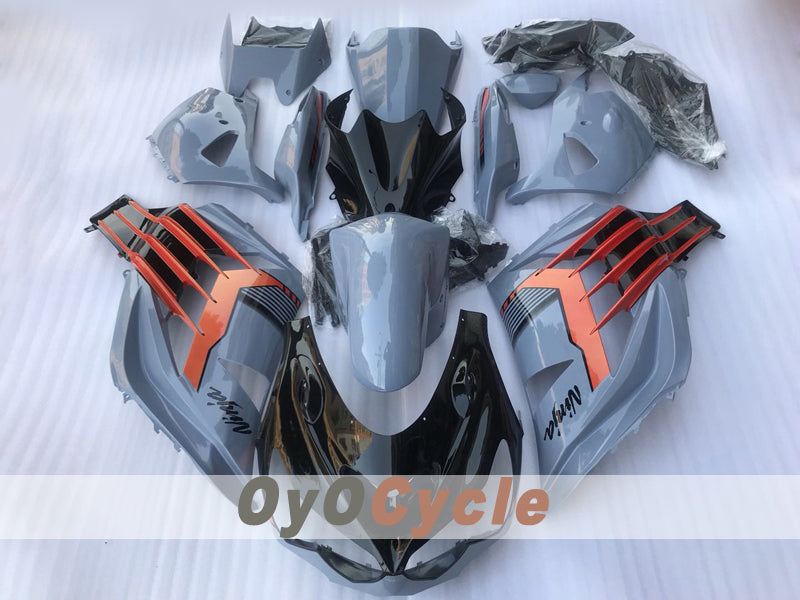 Spritzguss-Verkleidungssatz für 12-25 NINJA ZX-14R - Rot, Grau - Andere #OYO87914623 Hauptbild