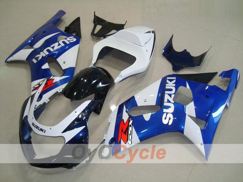 Einspritz-Verkleidungssatz für GSX R750 00-03 - Blau, Weiß - Werksstil #OYO87901106 Hauptbild
