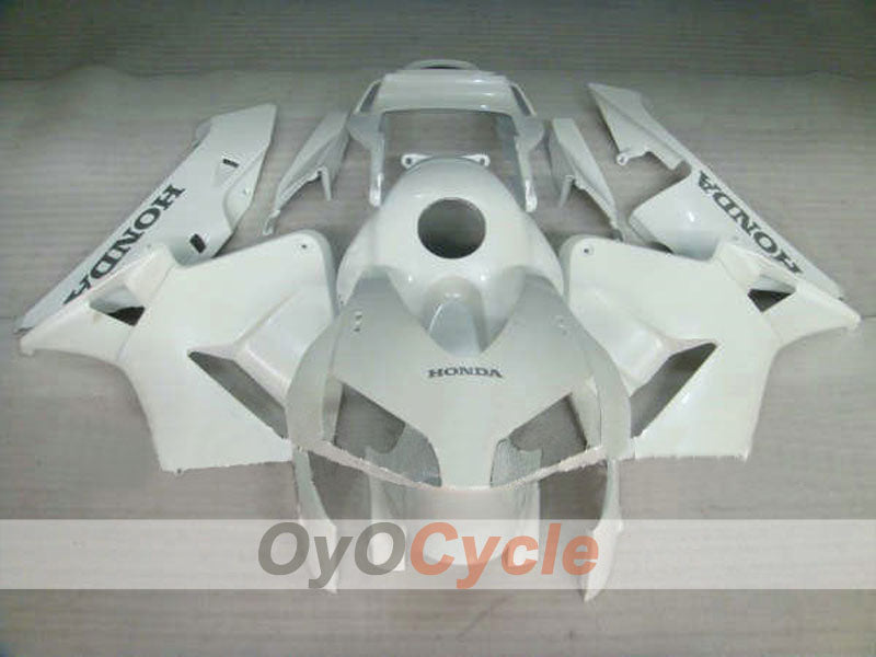 Einspritz-Verkleidungssatz für CBR600RR 03-04 - Weiß - Werksstil #OYO87900226