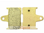 Gesinterte hintere Bremsbeläge für Kawasaki ZX-14R 2006-2010 #OYO87903677