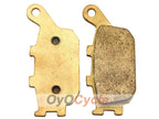 Gesinterte hintere Bremsbeläge für Yamaha YZF-R6 2003-2009 #OYO87903679
