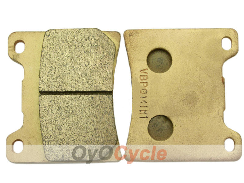 Gesinterte hintere Bremsbeläge für Yamaha YZF-R6 1999-2003 #OYO87903680
