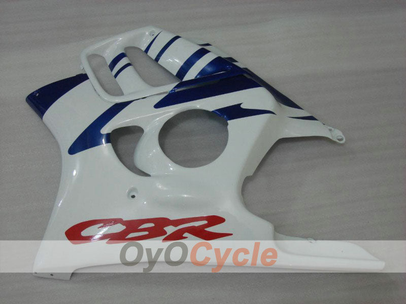 Verkleidungssatz für Einspritzmodelle der CBR600F3, 97-98 - Rot, Weiß - Werksstil #OYO87900094