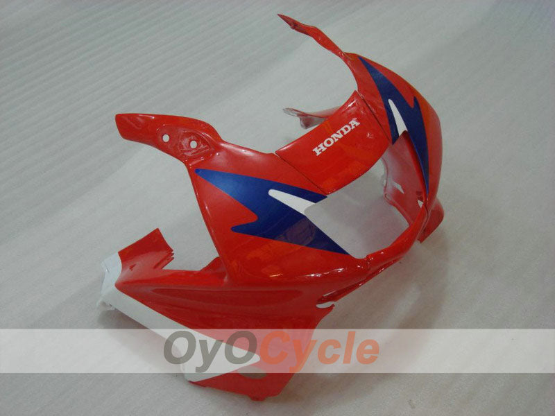 Verkleidungssatz für Einspritzmodelle der CBR600F3, 97-98 - Rot, Weiß - Werksstil #OYO87900094