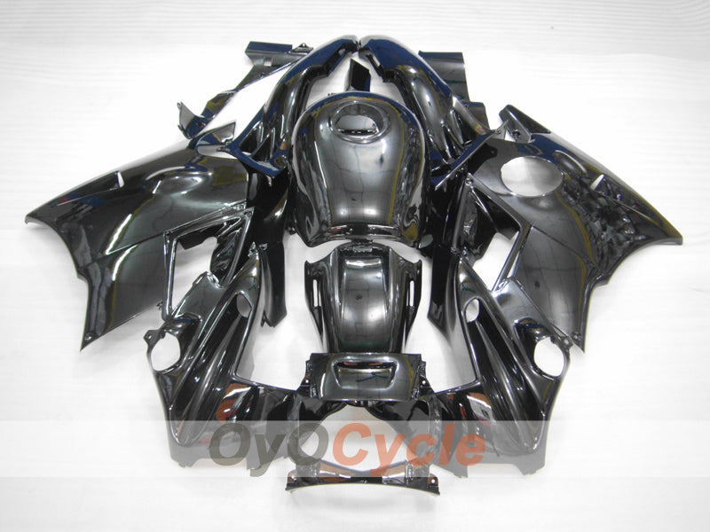 Verkleidungssatz für 91-94 Honda CBR600 F2 - Schwarz - Werksdesign #OYO87903052