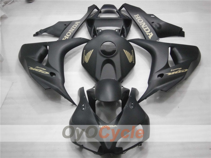 Spritzguss-Verkleidungssatz für CBR1000RR 06-07 - Schwarz, Matt - Werksstil #OYO87900628 Hauptbild