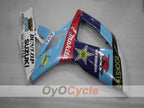Einspritz-Verkleidungskit für GSX R600 06-07 - Blau, Schwarz - DUNLOP #OYO87901466