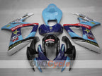 Einspritz-Verkleidungskit für GSX R600 06-07 - Blau, Schwarz - DUNLOP #OYO87901466