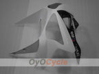Spritzguss-Verkleidungssatz für 03-04 NINJA ZX-6R - Weiß, Schwarz - Monster #OYO87901810