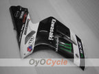 Spritzguss-Verkleidungssatz für 03-04 NINJA ZX-6R - Weiß, Schwarz - Monster #OYO87901810