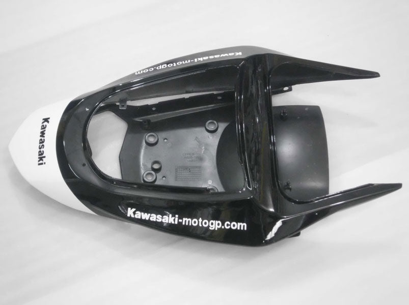 Spritzguss-Verkleidungssatz für 03-04 NINJA ZX-6R - Weiß, Schwarz - Monster #OYO87901810
