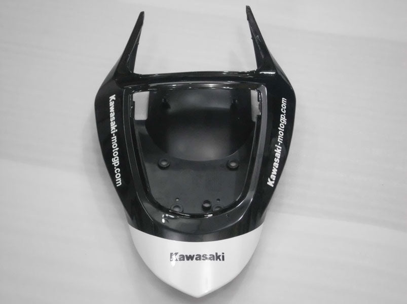Spritzguss-Verkleidungssatz für 03-04 NINJA ZX-6R - Weiß, Schwarz - Monster #OYO87901810