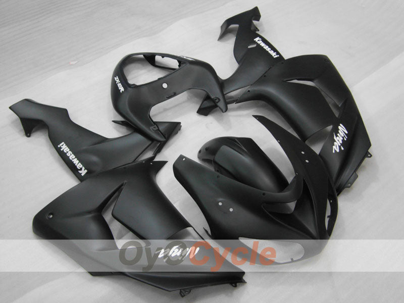 Verkleidungssatz für 06-07 NINJA ZX-10R - Schwarz, Matt - Werksdesign #OYO87901574