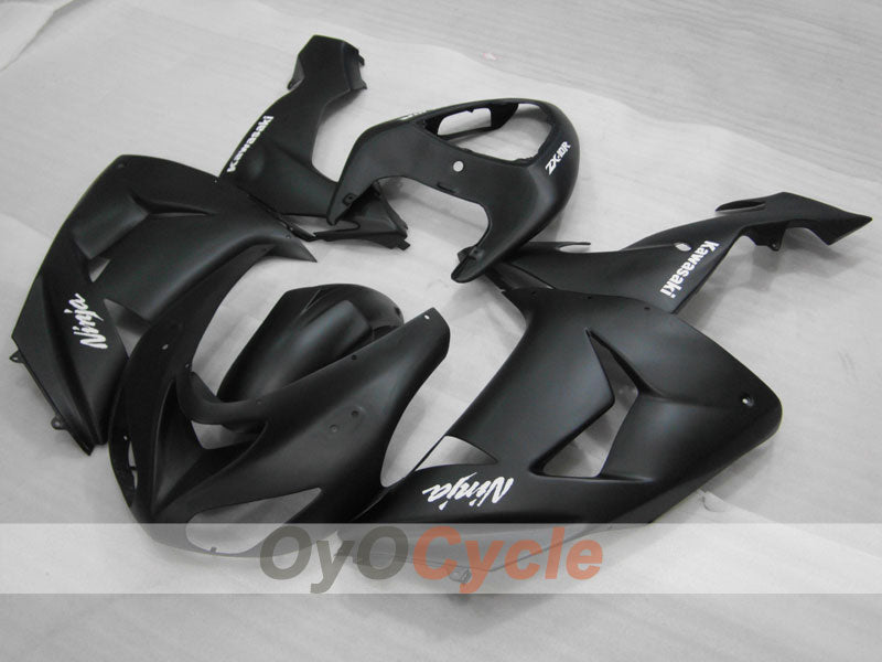 Verkleidungssatz für 06-07 NINJA ZX-10R - Schwarz, Matt - Werksdesign #OYO87901574 Zweitbild