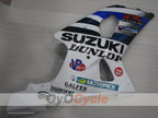Verkleidungssatz für 01-03 GSX R600, Spritzguss - Blau, Weiß - DUNLOP #OYO87905081