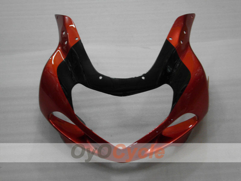 Einspritzverkleidungssatz für GSX R1000 00-02 - Orange, Schwarz - Werksstil #OYO87905220