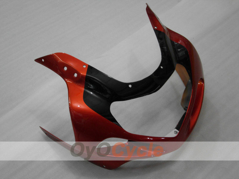 Einspritzverkleidungssatz für GSX R1000 00-02 - Orange, Schwarz - Werksstil #OYO87905220