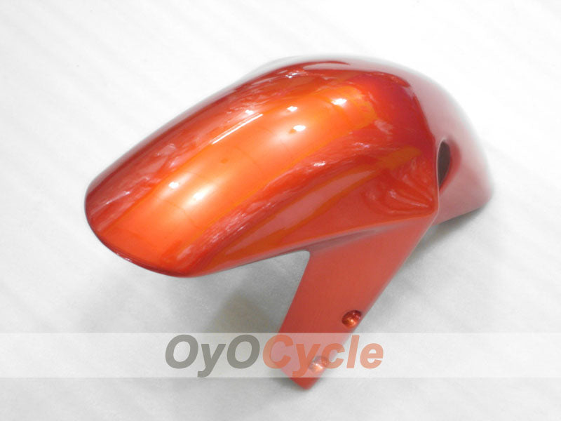 Einspritzverkleidungssatz für GSX R1000 00-02 - Orange, Schwarz - Werksstil #OYO87905220