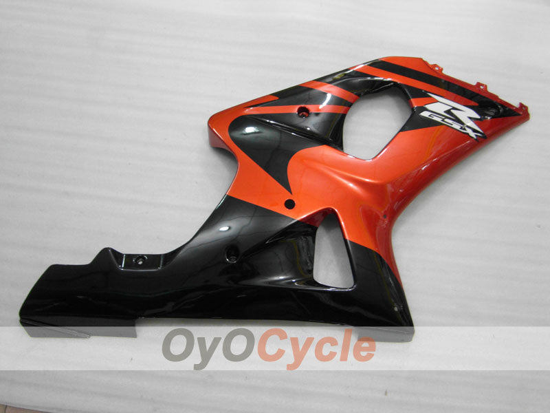 Einspritzverkleidungssatz für GSX R1000 00-02 - Orange, Schwarz - Werksstil #OYO87905220