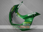 Verkleidungssatz für 01-03 GSX R600, Spritzguss - Grün - Movistar #OYO87905088