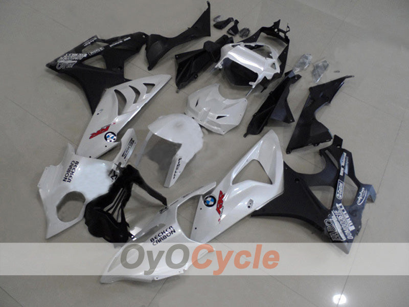Einspritzverkleidungssatz für BMW S1000RR 09-14 - Weiß, Schwarz - Castrol #OYO87903152 Hauptbild